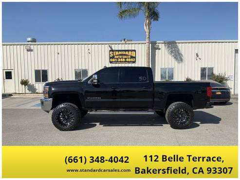 2014 Chevrolet Chevy Silverado 1500 Crew Cab LT Pickup 4D 5 3/4 ft for sale in Bakersfield, CA