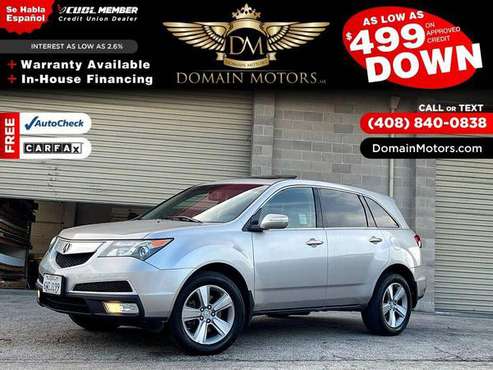 2012 Acura MDX SH AWD 4dr SUV - Wholesale Pricing To The Public! for sale in Santa Cruz, CA