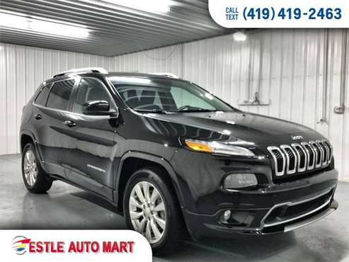 2018 Jeep Cherokee 4d SUV 4WD Overland V6 SUV Cherokee Jeep for sale in Hamler, OH