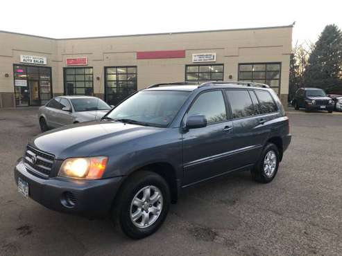 *2003 Toyota Highlander Limited* V6 *AWD* - cars & trucks - by... for sale in Saint Paul, MN