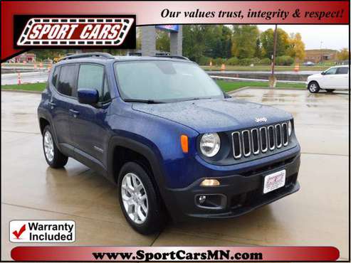 2017 Jeep Renegade Latitude - cars & trucks - by dealer - vehicle... for sale in Norwood, MN