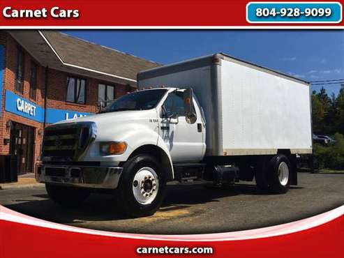 2004 Ford F-750 Regular Cab 2WD DRW BOX TRUCK for sale in Richmond, NY