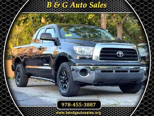 2007 Toyota Tundra SR5 Double Cab 4WD ONE OWNER ( 6 MONTHS WARRANTY ) for sale in North Chelmsford, MA