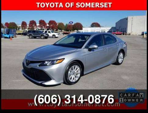 2018 Toyota Camry Le - cars & trucks - by dealer - vehicle... for sale in Somerset, KY
