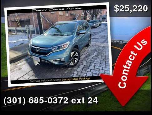 2016 Honda CR-V Touring Call Today for the Absolute Best Deal for sale in Bethesda, District Of Columbia