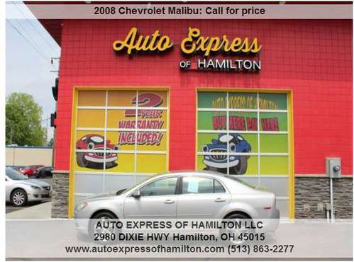 2008 Chevrolet Malibu 599 Down TAX BUY HERE PAY HERE - cars & for sale in Hamilton, OH