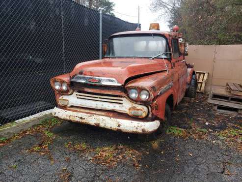 1959 Chevrolet Apache Tow Rig Perfect project L@@@@K - cars & trucks... for sale in Douglasville, GA