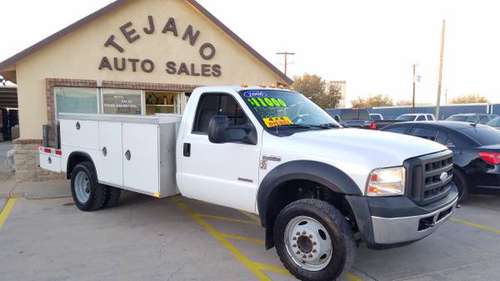 FORD F450 DIESEL 4X4 DUALLY UTILITY SERVICE WORK TRUCK - cars &... for sale in Midland, TX