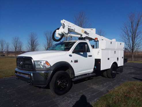 45' 2012 Dodge Ram 5500 Diesel Bucket Boom Lift Truck ALTEC AT37G -... for sale in Gilberts, WI