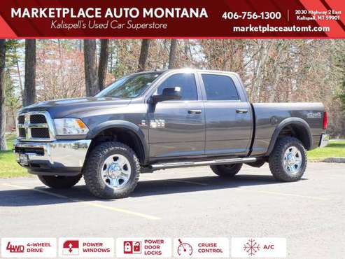 2017 RAM 2500 CREW CAB 4x4 4WD Dodge TRADESMAN PICKUP 4D 6 1/3 FT for sale in Kalispell, MT
