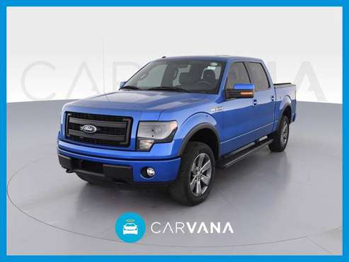 2014 Ford F150 SuperCrew Cab FX4 Pickup 4D 5 1/2 ft pickup Blue for sale in Fort Myers, FL