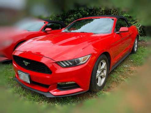 2017 Ford Mustang Convertible🔥 - cars & trucks - by owner for sale in U.S.