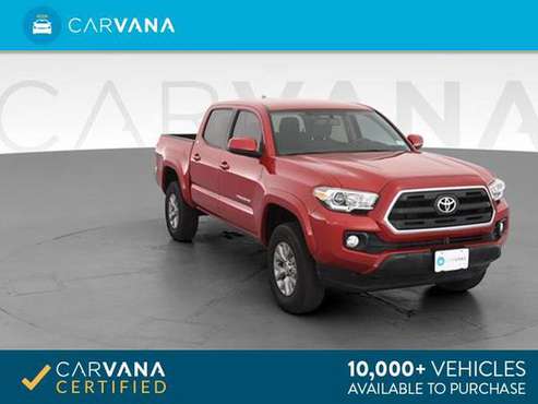 2016 Toyota Tacoma Double Cab SR5 Pickup 4D 5 ft pickup Red - FINANCE for sale in Atlanta, FL