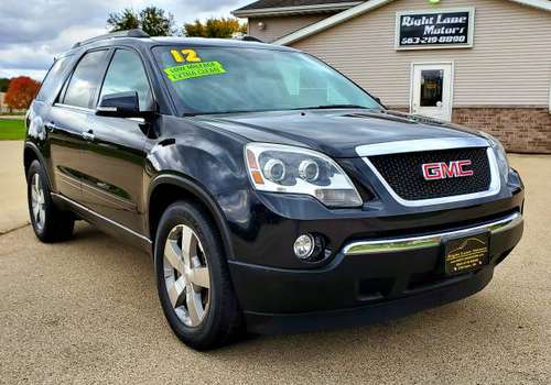 2012 GMC Acadia SLT-1 FWD with only 98k miles for sale in Clinton, IA