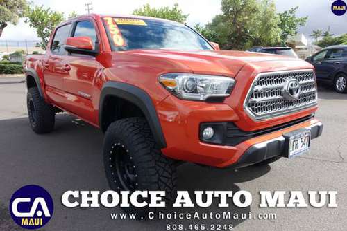2016 *Toyota* *Tacoma* *TRD Sport Double Cab 2WD V6 Aut - cars &... for sale in Honolulu, HI