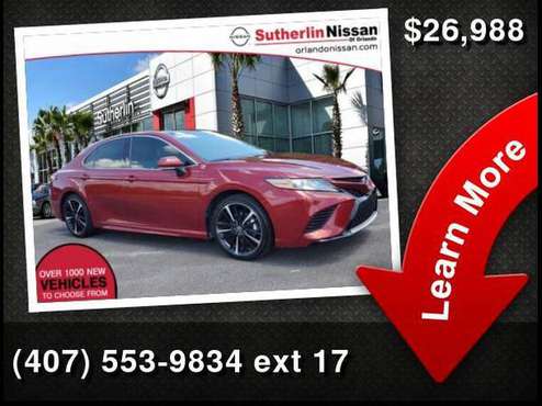 2018 Toyota Camry Xse - - by dealer - vehicle for sale in Orlando, FL
