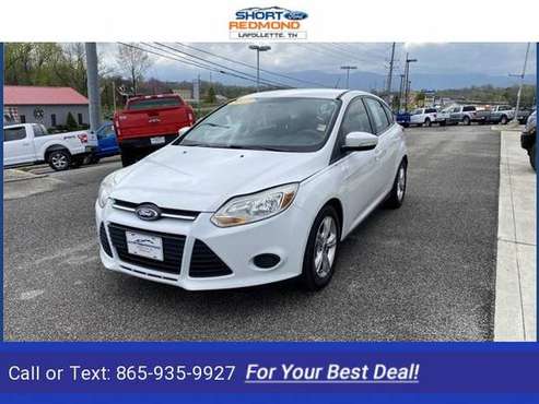 2013 Ford Focus SE hatchback Oxford White - - by for sale in LaFollette, TN