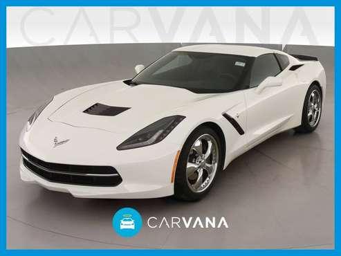 2014 Chevy Chevrolet Corvette Stingray Coupe 2D coupe White for sale in Chattanooga, TN