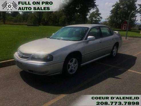 2005 Chevrolet Chevy Impala LS 4dr Sedan - ALL CREDIT WELCOME! for sale in Coeur d'Alene, ID