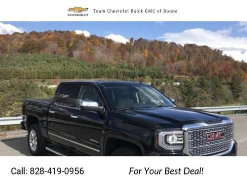 2017 GMC Sierra 1500 Denali pickup Black - cars & trucks - by dealer... for sale in Boone, NC