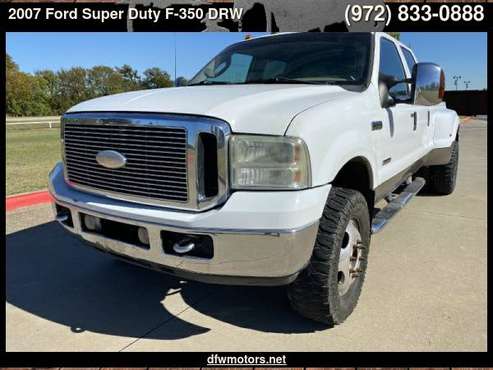 2007 Ford Super Duty F-350 Lariat Dually FX4 OffRoad Diesel - cars &... for sale in Lewisville, TX