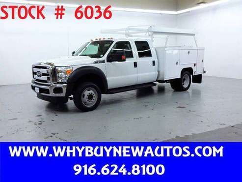 2016 Ford F550 Utility ~ XLT Crew Cab ~ Only 30K Miles! for sale in Rocklin, CA