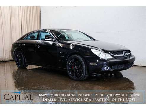 Sleek, Blacked Out Rims, Loaded! 2008 Mercedes CLS 550 w/Only 54k for sale in Eau Claire, MN