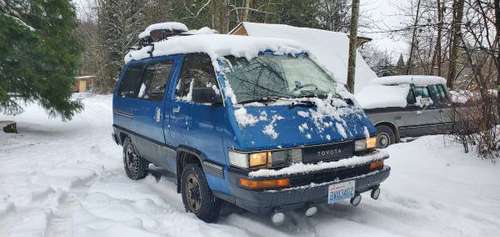 1987 4X4 Toyota Van Major engine work done - - by for sale in Bellingham, WA