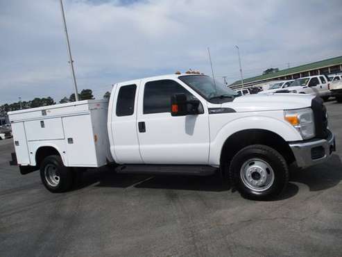 2011 Ford F-350 4x4 Extended Cab XL DRW Utility Bed for sale in Lawrenceburg, AL