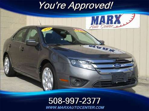 2011 Ford Fusion SE..Leather..Moonroof..Guaranteed Approval!! for sale in New Bedford, MA