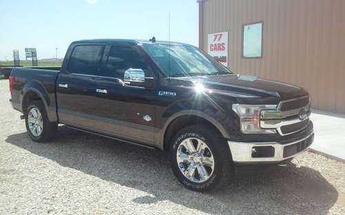 2019 F150. KING RANCH crew cab . 4x4 25k miles - cars & trucks - by... for sale in Kingston, TX