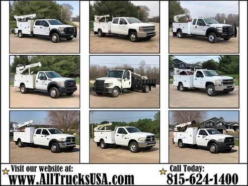 Mechanics Crane Truck Boom Service Utility 4X4 Commercial work for sale in southeast IA, IA
