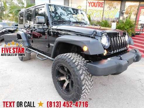 2016 Jeep Wrangler Unlimited S Unlimited Sport TAX TIME DEAL!!!!!... for sale in TAMPA, FL