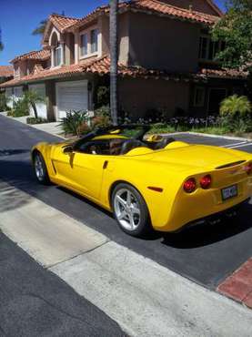 2006 Yellow Corvette Convertible Automatic Trans. 11000 miles. for sale in Laguna Niguel, CA