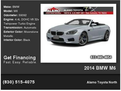 2014 BMW M6 - cars & trucks - by dealer - vehicle automotive sale for sale in San Antonio, TX