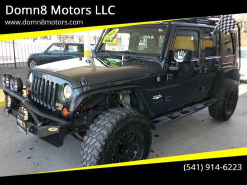 2008 Jeep Wrangler Unlimited SAHARA 6 Spd , 4X4! LOW MILES! for sale in Springfield, OR