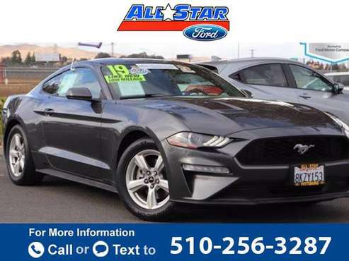2019 Ford Mustang coupe Gray - - by dealer - vehicle for sale in Pittsburg, CA