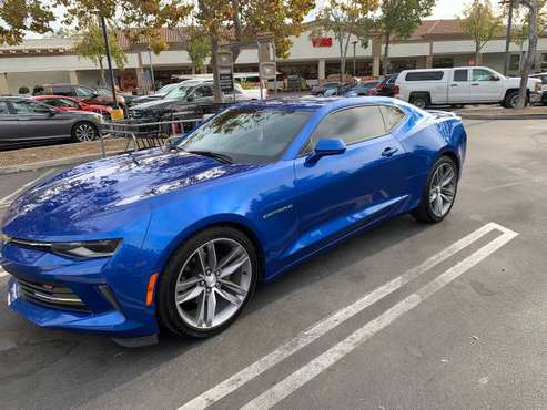 Metallic blue 2016 Chevy Camaro RS for sale in Thousand Oaks, CA