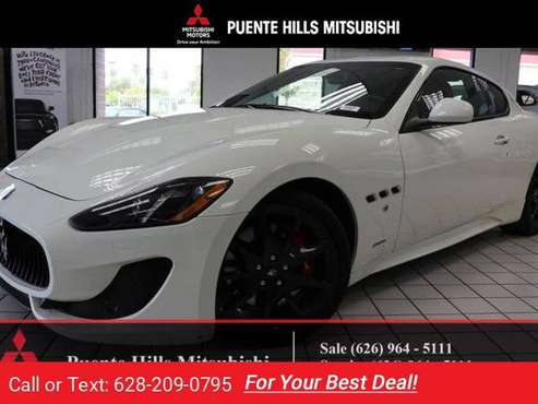 2016 Maserati GranTurismo Sport *White/Red*18k ONLY* for sale in City of Industry, CA