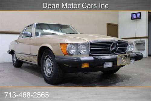 1982 Mercedes-Benz 380 Class SL 2dr Convertible - cars & trucks - by... for sale in Houston, TX