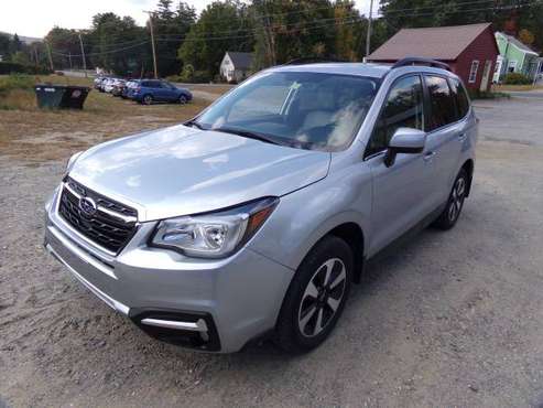 Subaru 18 Forester Limited 40K Sunroof Leather Power Trunk - cars &... for sale in vernon, MA