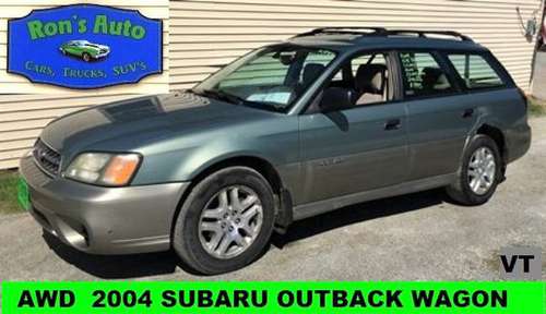 2004 Subaru Outback Wagon AWD Used Cars Vermont at Ron s Auto Vt for sale in W. Rutland, Vt, VT