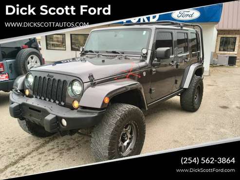2016 JEEP WRANGLER SAHARA - - by dealer - vehicle for sale in MEXIA, TX