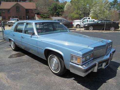 1979 Cadillac Sedan Deville D'Elegance, 57,000 miles. for sale in Milford, MA