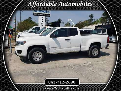 2016 Chevrolet Colorado Work Truck Ext Cab 2WD - - by for sale in Myrtle Beach, GA