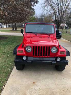 2001 Jeep Wrangler - cars & trucks - by owner - vehicle automotive... for sale in Fayetteville, AR