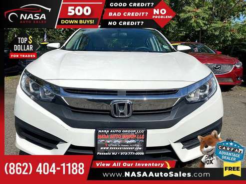 2017 Honda *Civic* *LX* - cars & trucks - by dealer - vehicle... for sale in Passaic, NJ