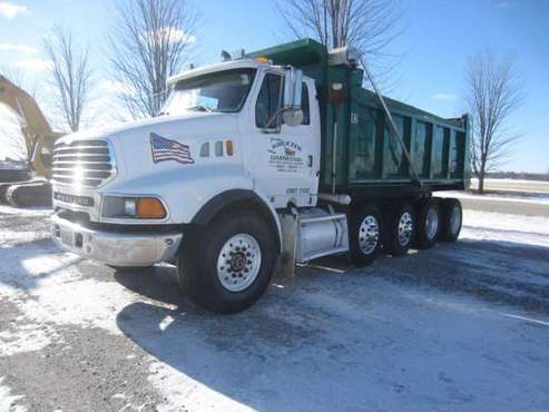 2001 Sterling Dump Truck-700, 610 Miles-Quad Axle-28, 701 Engine Hours for sale in Neenah, WI
