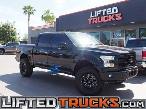 2017 Ford f-150 f150 f 150 LARIAT 4WD SUPERCREW 6 5 - Lifted Trucks for sale in Mesa, AZ