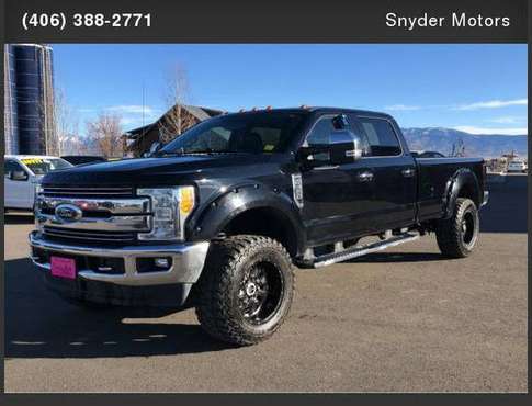 2017 Ford F-350 Fabtech Lift! SOTA Wheels 37"s Longbed 6.7L - cars &... for sale in Bozeman, MT
